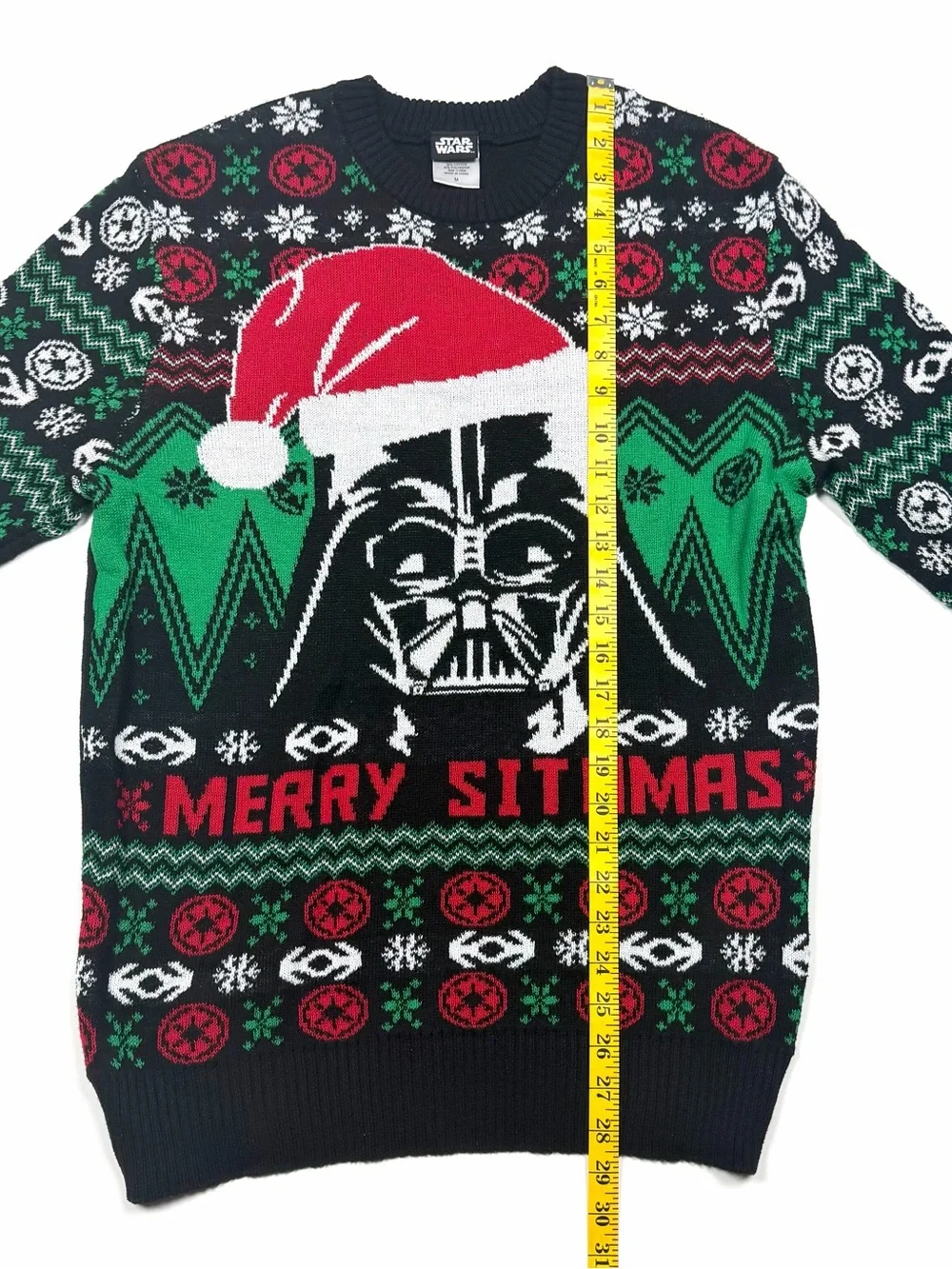 Star Wars Darth Vader Merry Sithmas Ugly Christmas Sweater Men's M